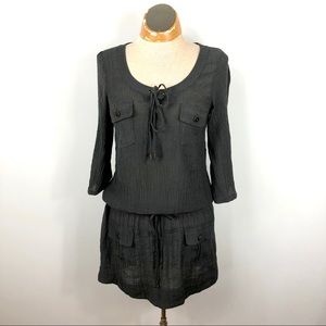 Grey Lovposh L❤️vposh drop waist mini dress